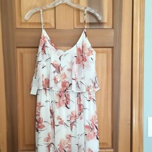 Leith spaghetti strap ankle length dress